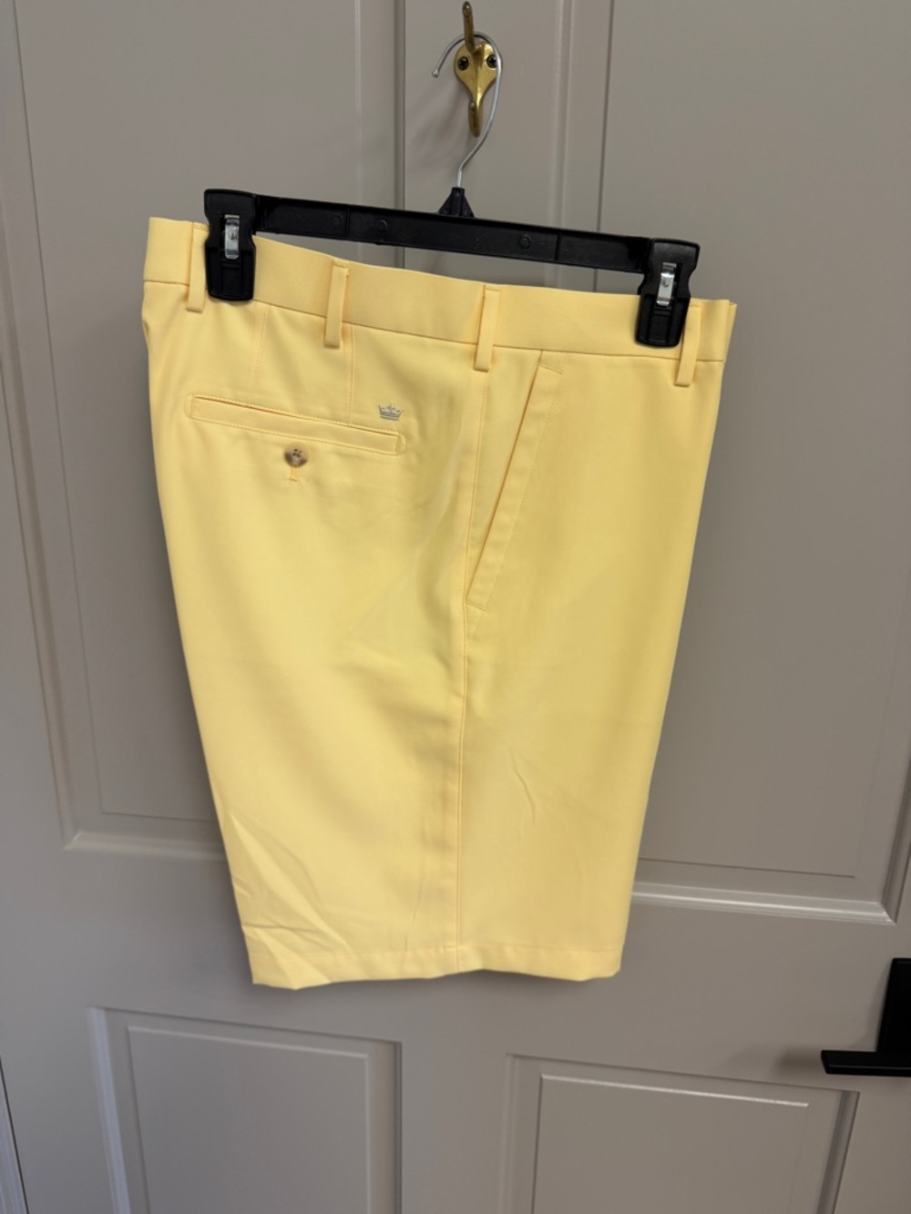 Peter Millar Yellow Performance Golf Shorts - Never Been Worn